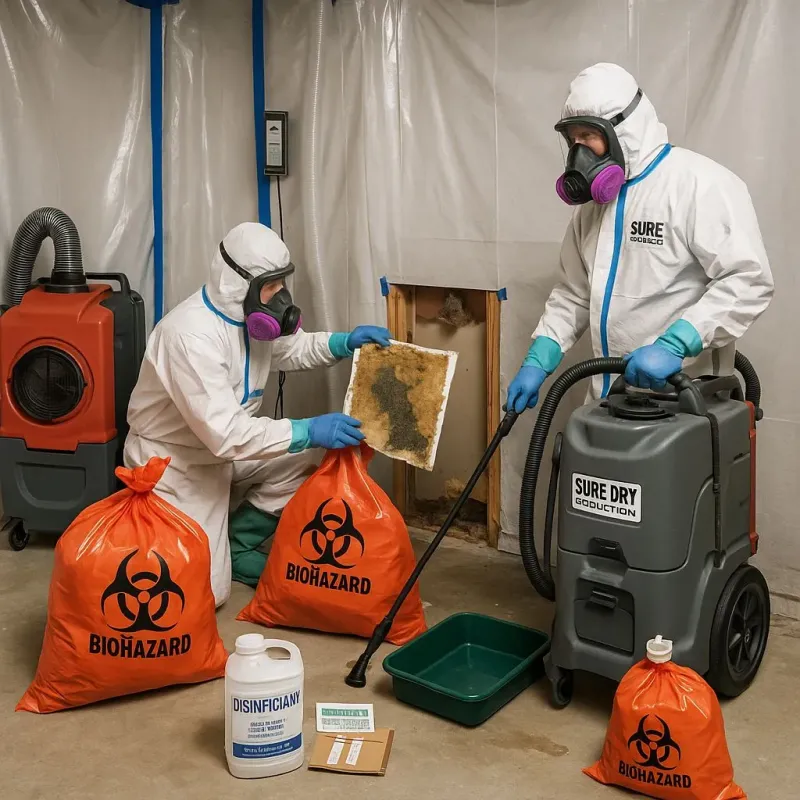 Contaminated Water Handling Protocols process in Tom Green County, TX